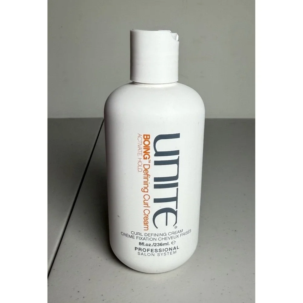 UNITE Boing Defining Curl Cream Curl Enhancing Pro Salon Hair Product 8 oz